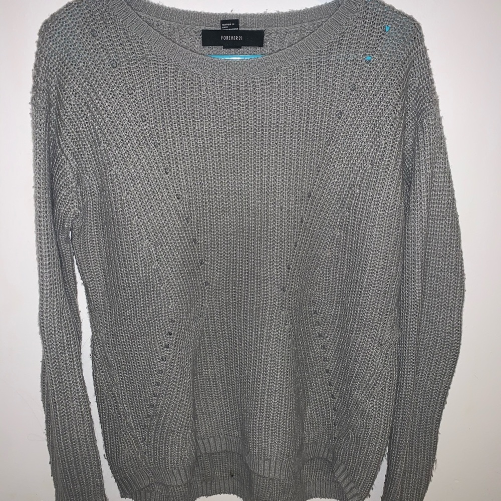 Grey sweater